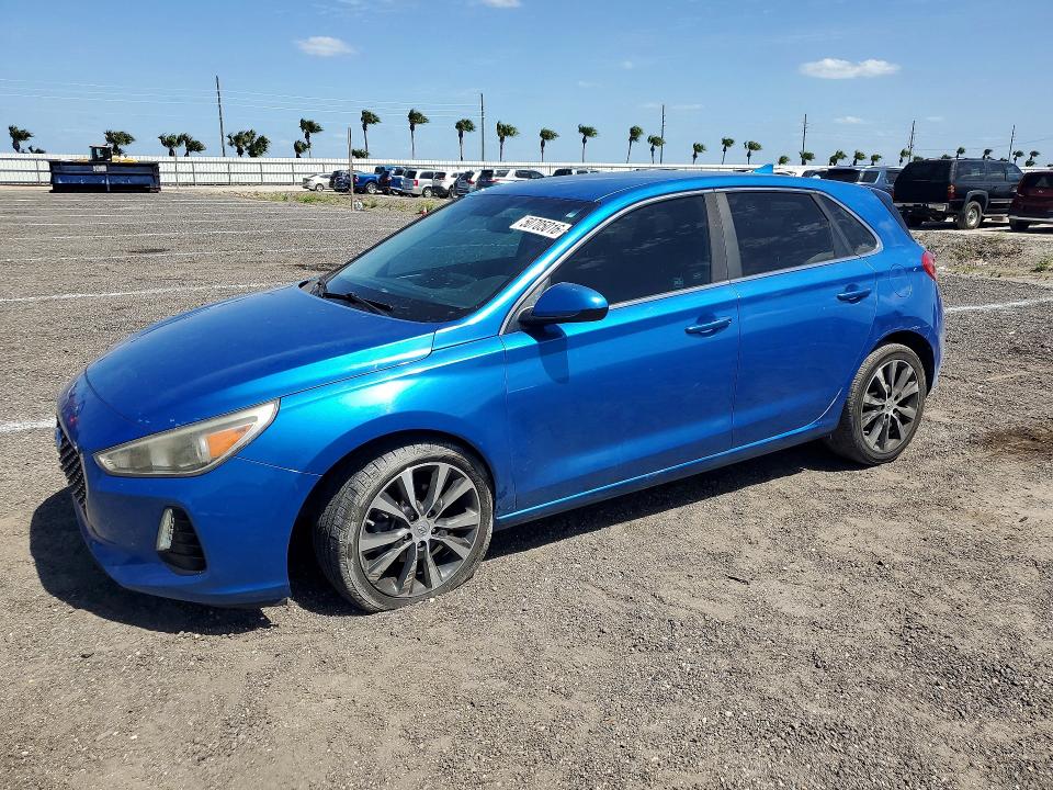 2018 Hyundai Elantra VIN KMHH35LE6JU014053 COPART salvage auction — REAR END, Salvage Title, sold $2,200 on 2026-07-20 (photo 1)