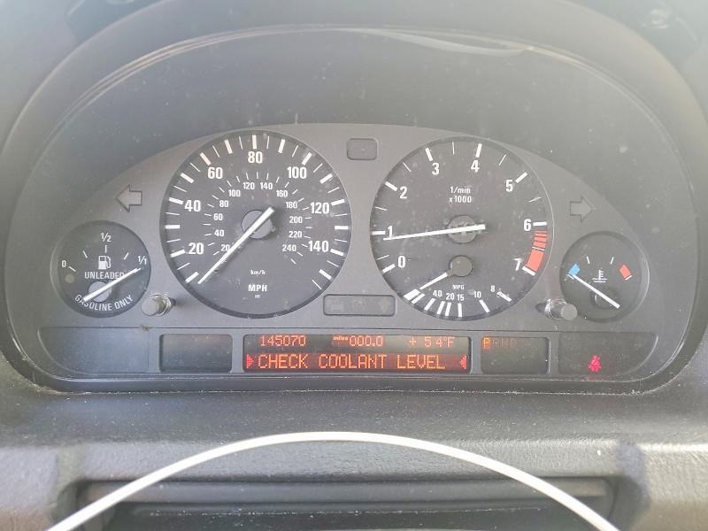 2003 BMW X5 VIN 5UXFA53593LP27294 COPART salvage auction — FRONT END, Ct - Bill Of Sale-Salvage, sold $475 on 2026-07-09 (photo 9)