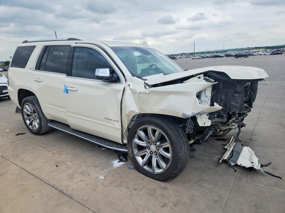 2015 Chevrolet Tahoe VIN 1GNSCCKC0FR722217 COPART salvage auction — FRONT END, Tx - Salvage Vehicle Title, sold $625 on 2026-07-09 (photo 4)