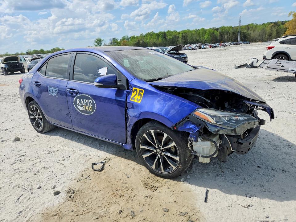 2018 Toyota Corolla VIN 5YFBURHE1JP831595 COPART salvage auction — FRONT END, Ga - Cert Of Title-Salvage, sold $2,250 on 2026-07-08 (photo 4)
