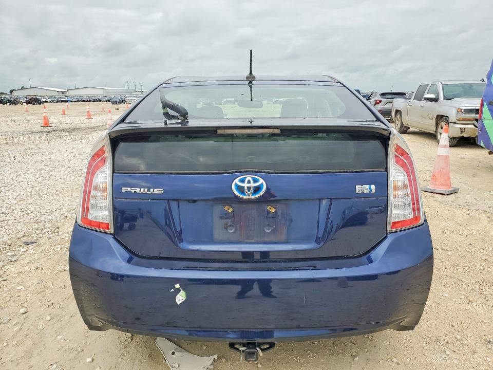 2015 Toyota Prius VIN JTDKN3DUXF0464494 COPART salvage auction — SIDE, Tx - Salvage Vehicle Title, sold $4,650 on 2026-07-02 (photo 6)