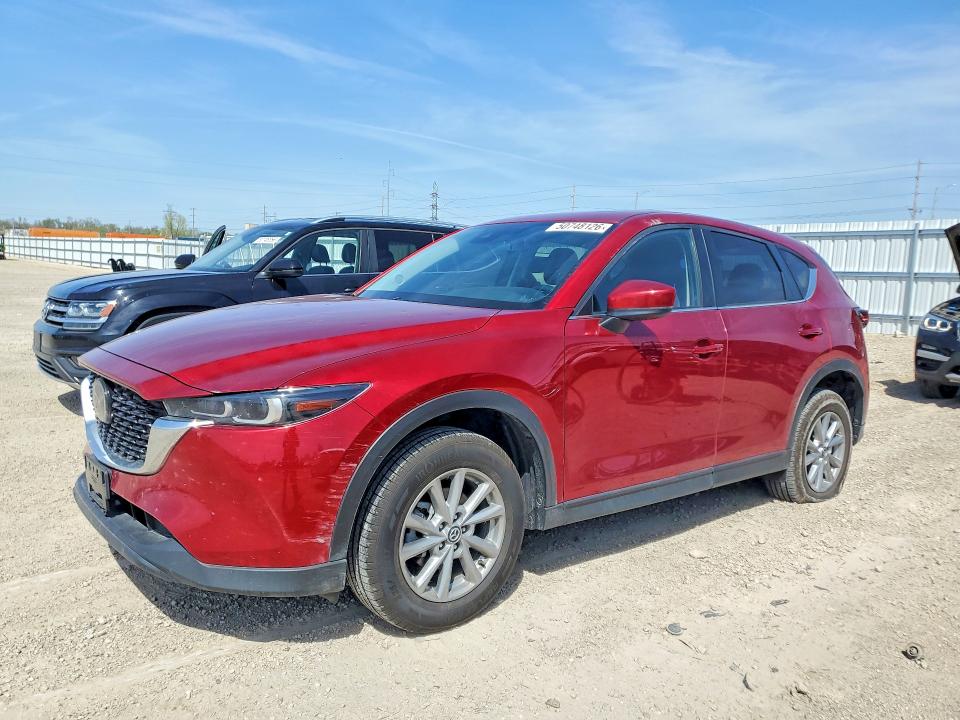 2022 Mazda Cx-5 VIN JM3KFBCM1N1611570 COPART salvage auction — HAIL, Ia - Cert Of Title-Salvage Title, sold $12,200 on 2026-07-15 (photo 1)