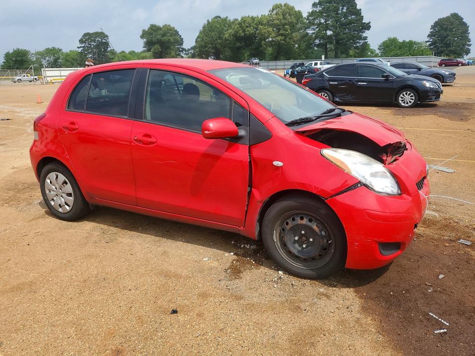 2009 Toyota Yaris VIN JTDKT903595239526 COPART salvage auction — FRONT END, TX - SALVAGE VEHICLE TITLE (P), sold $1,550 on 2026-07-20 (photo 4)