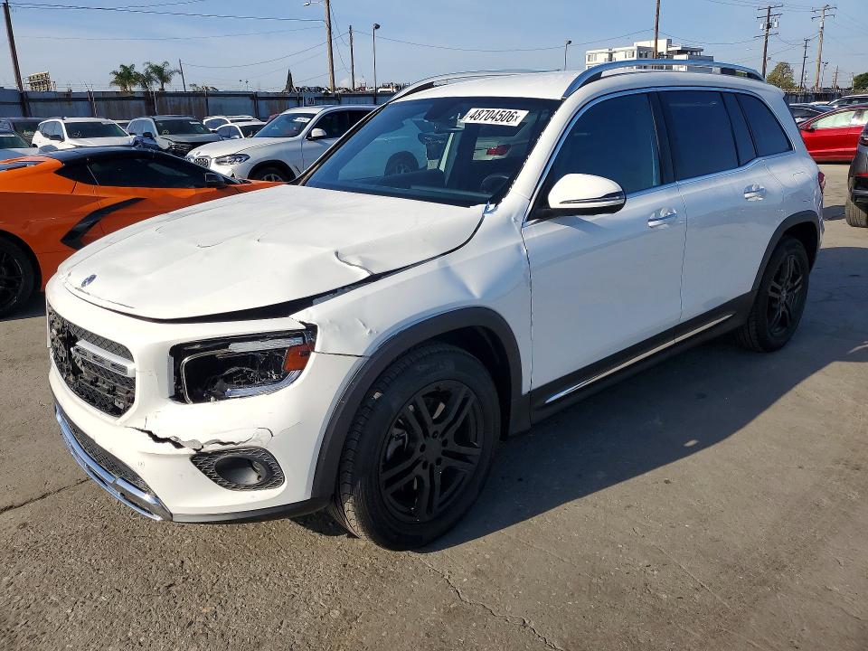 2020 Mercedes-benz Glb-class VIN WDC4M4HB3LW011363 COPART salvage auction — FRONT END, AZ - DIS/DLR/EXP ONLY SALVAGE TITLE (P), sold $7,900 on 2026-07-29 (photo 1)