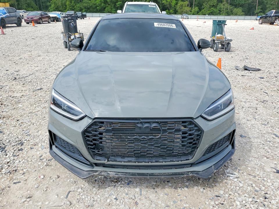 2019 Audi S5 VIN WAUB4CF59KA081155 COPART salvage auction — FRONT END, Tx - Certificate Of Title, sold $9,400 on 2026-07-07 (photo 5)