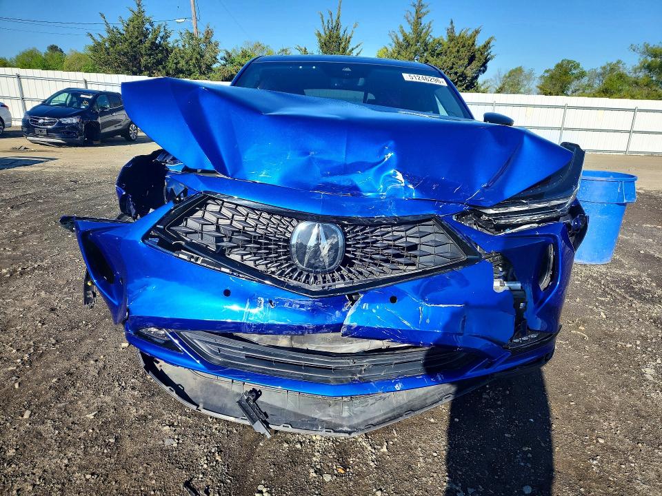 2022 Acura Mdx VIN 5J8YE1H05NL048504 COPART salvage auction — FRONT END, Nj - Cert Of Title-Salvage, sold $6,300 on 2026-07-02 (photo 5)