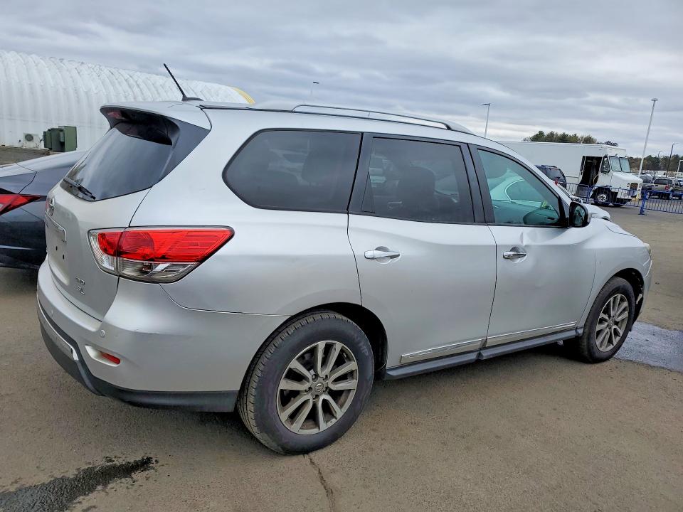 2014 Nissan Pathfinder VIN 5N1AR2MM7EC610532 COPART salvage auction — FRONT END, CT - CERTIFICATE OF TITLE, sold $1,900 on 2026-07-10 (photo 3)