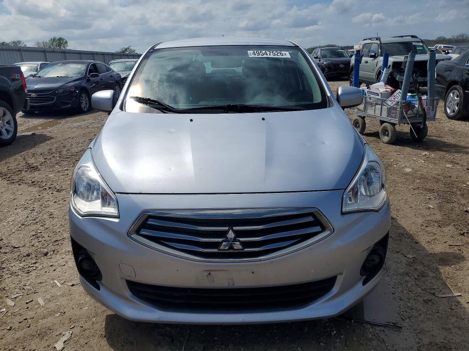 2019 Mitsubishi Mirage VIN ML32F3FJ5KHF11691 COPART salvage auction — HAIL, MO - SALVAGE CERTIFICATE OF TITLE, sold $2,100 on 2026-07-28 (photo 5)