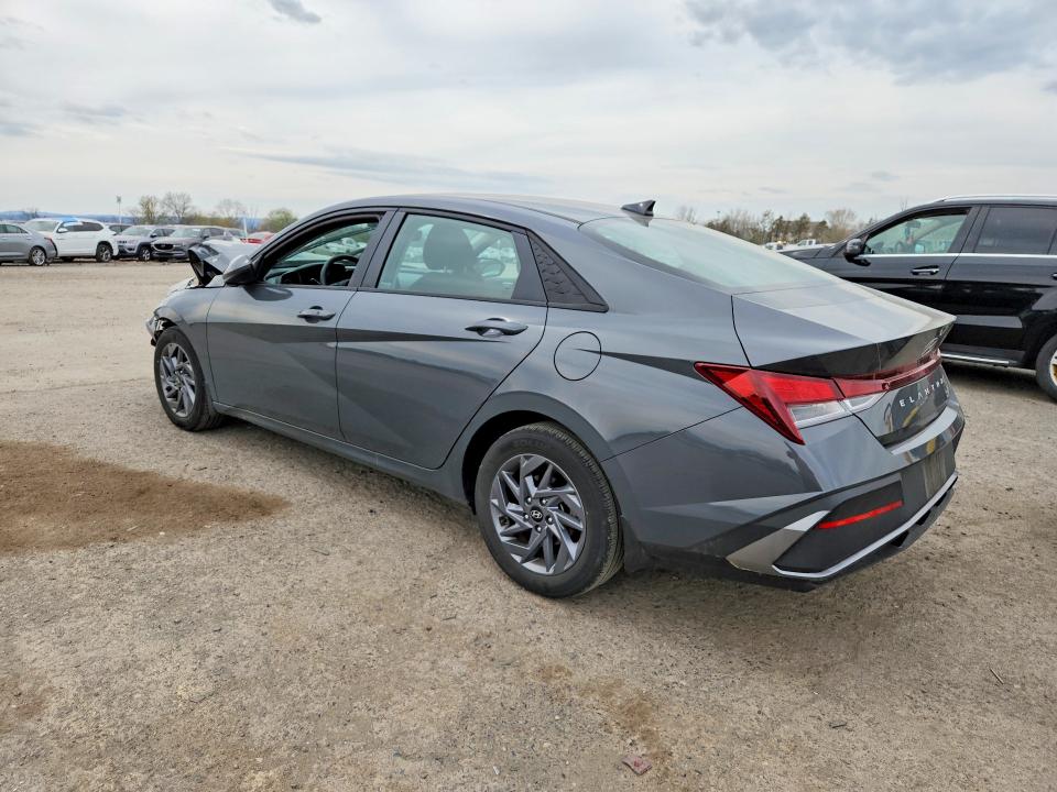 2024 Hyundai Elantra VIN KMHLM4DG9RU682054 COPART salvage auction — FRONT END, Pa - Certificate Of Salvage, sold $4,350 on 2026-07-07 (photo 2)