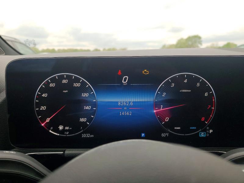 2024 Mercedes-benz Gla-klasse VIN W1N4N4HB9RJ569798 COPART salvage auction — SIDE, Il - Salvage Certificate, sold $19,400 on 2026-07-20 (photo 9)