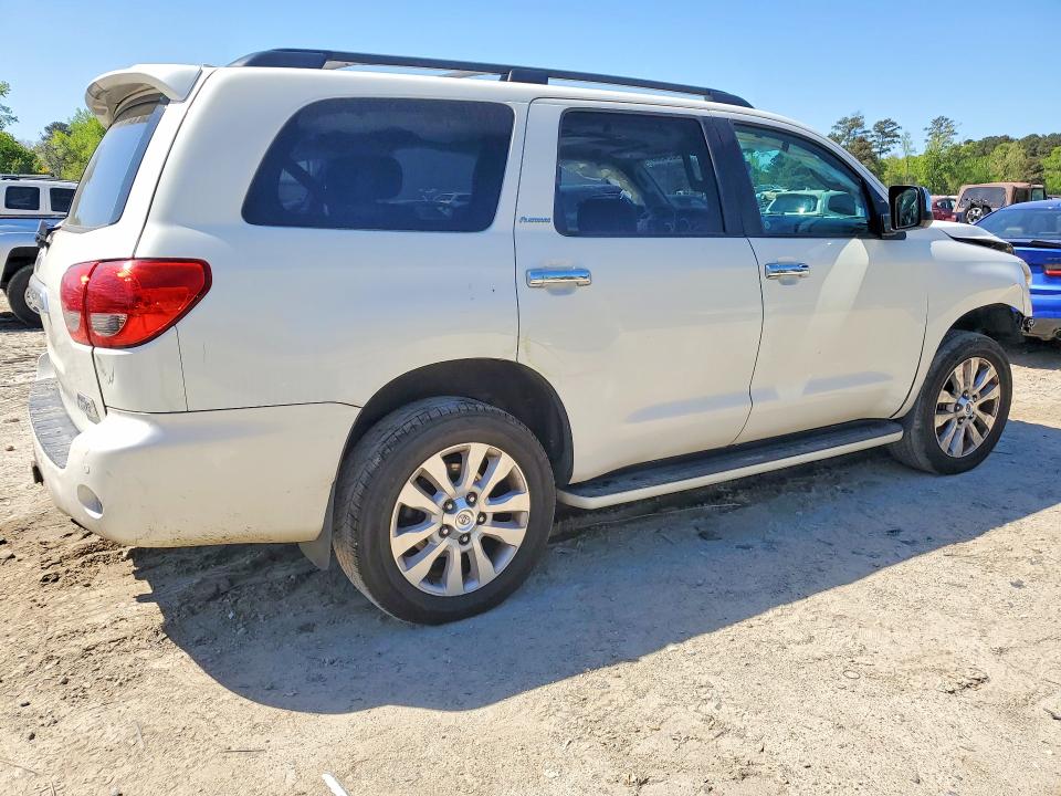 2015 Toyota Sequoia VIN 5TDDW5G14FS117453 COPART salvage auction — FRONT END, Va - Cert Of Title - Salvage, sold $6,500 on 2026-07-14 (photo 3)