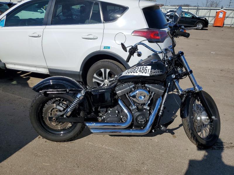 2014 Harley-davidson Street bob VIN 1HD1GXM15EC329020 COPART salvage auction — SIDE, Wv - Salvage Certificate, sold $1,000 on 2026-07-30 (photo 1)
