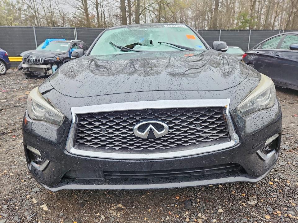 2018 Infiniti Q50 VIN JN1EV7AR1JM432056 COPART salvage auction — SIDE, Md - Cert Of Salvage > 75% Damage, sold $2,350 on 2026-07-24 (photo 5)