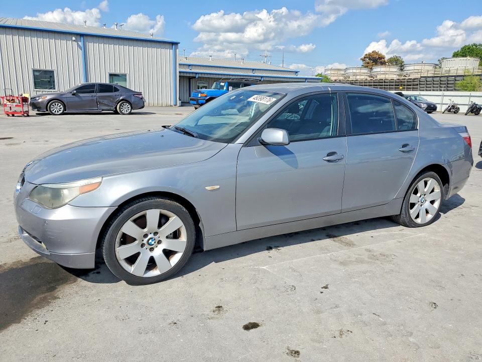 2006 BMW 5 series VIN WBANF73536CG69813 COPART salvage auction — MECHANICAL, Ok - Certificate Of Title (P), sold $250 on 2026-07-08 (photo 1)