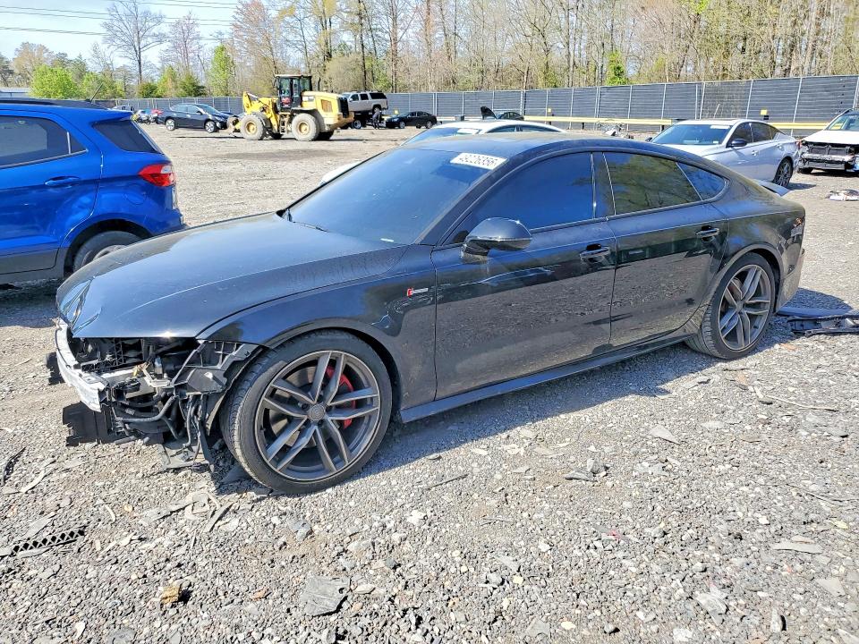 2018 Audi A7 VIN WAUW3AFC8JN026162 COPART salvage auction — FRONT END, Md - Cert Of Salvage > 75% Damage, sold $5,800 on 2026-07-10 (photo 1)