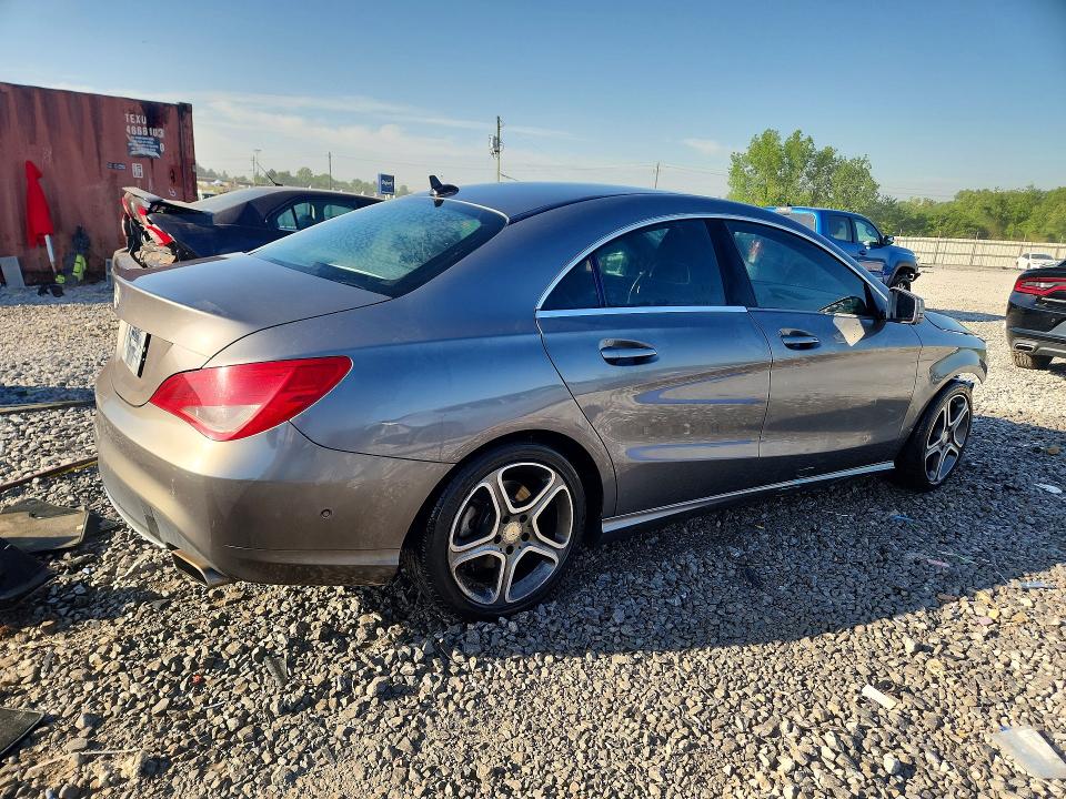 2014 Mercedes-benz Cla-klasse VIN WDDSJ4EB9EN048541 COPART salvage auction — FRONT END, Al - Cert Of Title-Salvage Title, sold $175 on 2026-07-21 (photo 3)