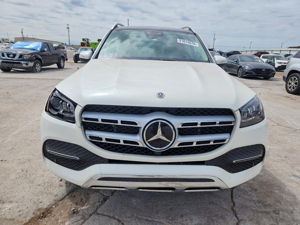 2021 Mercedes-benz Gls-class VIN 4JGFF5KE5MA351478 COPART salvage auction — FRONT END, Oh - Certificate Of Title (P), sold $22,800 on 2026-07-30 (photo 5)