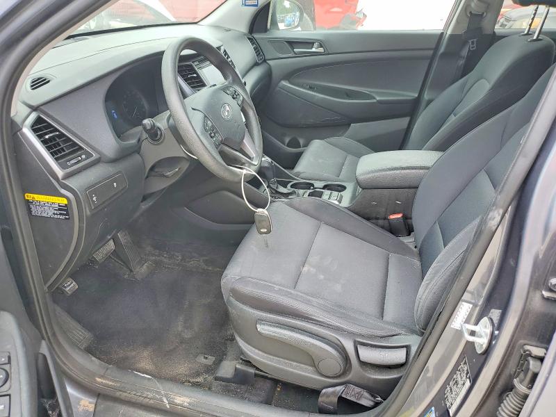 2018 Hyundai Tucson VIN KM8J2CA47JU694435 COPART salvage auction — FRONT END, Fl - Cert Of Title Slvg Rebuildable, sold $3,550 on 2026-07-14 (photo 7)