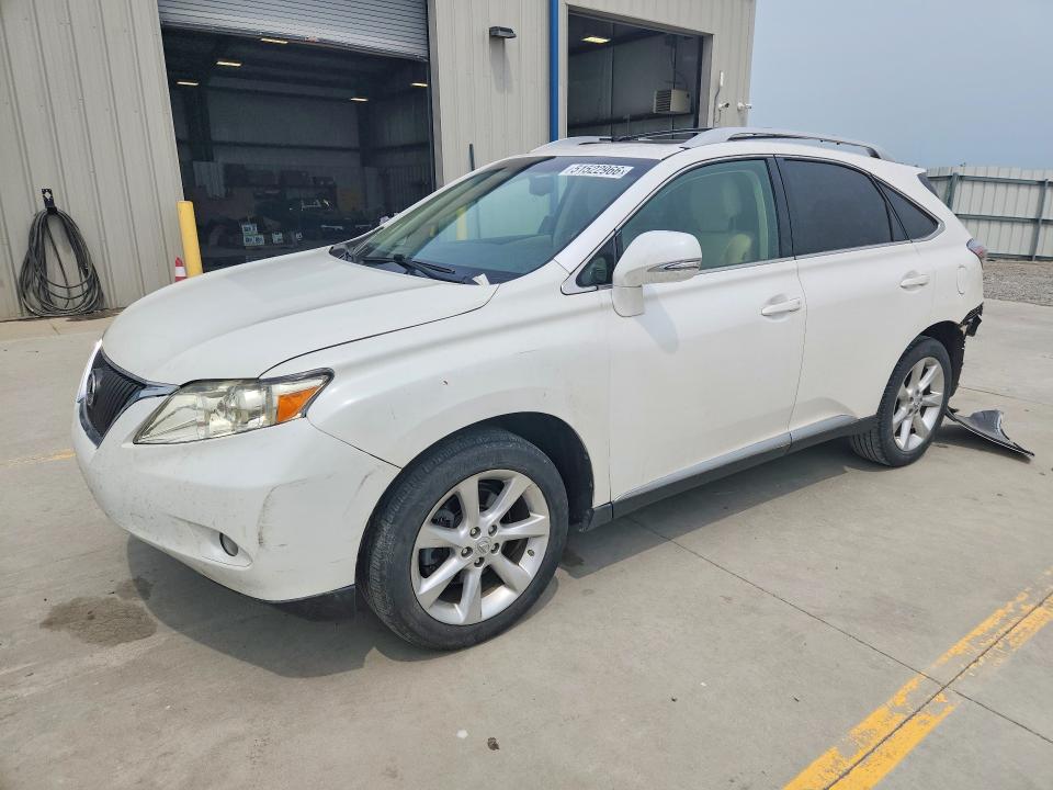 2010 Lexus Rx VIN JTJZK1BA6A2402962 COPART salvage auction — REAR END, In - Cert Of Title-Salvage Title, sold $3,050 on 2026-07-16 (photo 1)