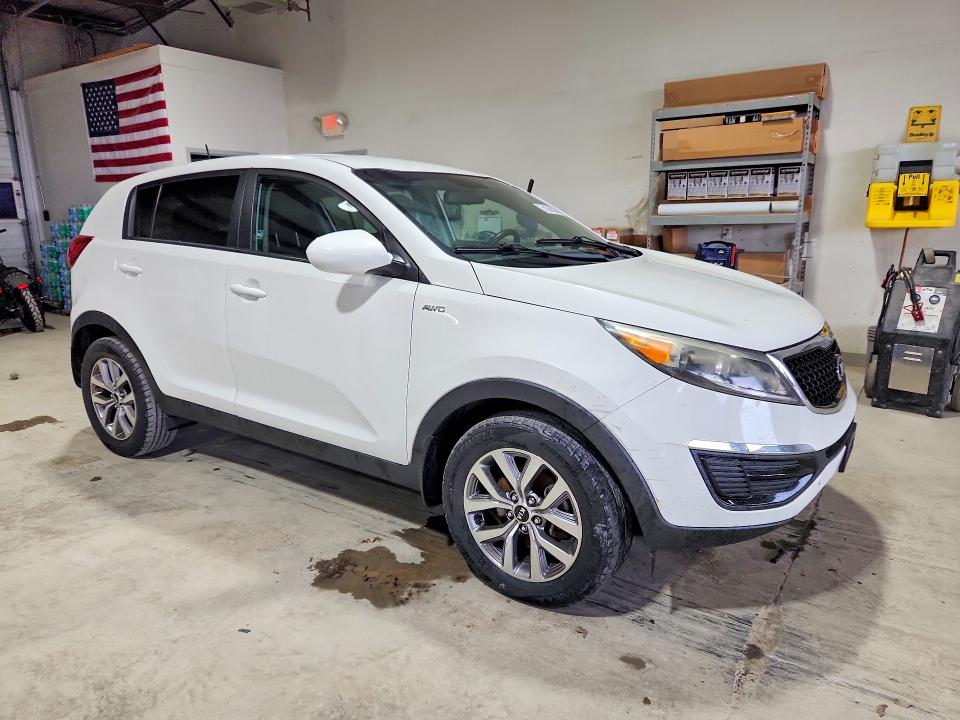 2015 Kia Sportage VIN KNDPBCAC4F7697501 COPART salvage auction — FRONT END, Md - Cert Of Salvage-Recovered Stol, sold $2,250 on 2026-07-10 (photo 4)
