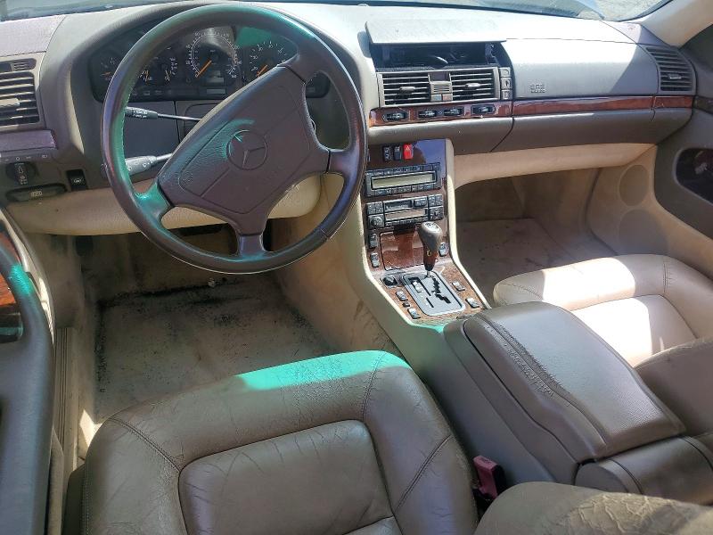 1997 Mercedes-benz S class VIN WDBGA70G8VA351918 COPART salvage auction — MINOR DENT/SCRATCHES, Ca - Dis/Dlr/Exp Only Clean Title, sold $3,100 on 2026-07-10 (photo 8)