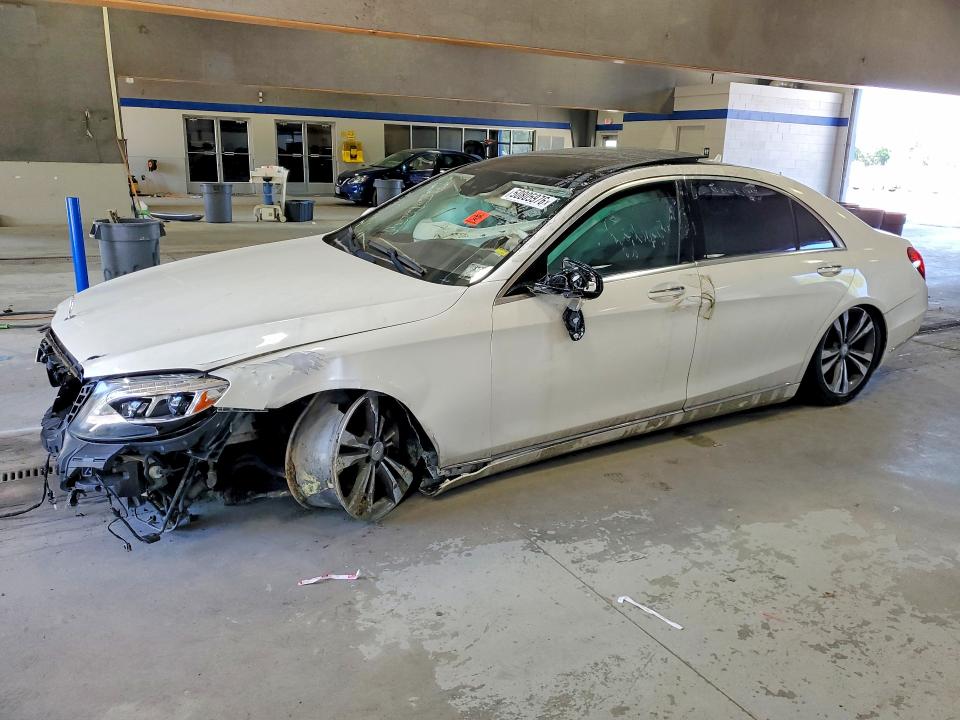 2016 Mercedes-benz S-klasse VIN WDDUG8FB1GA263368 COPART salvage auction — FRONT END, Va - Certificate Of Title, sold $4,750 on 2026-07-10 (photo 1)