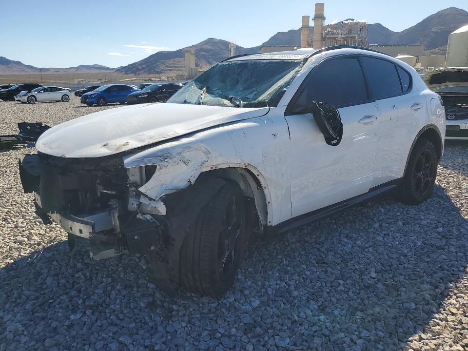 2023 Alfa romeo Stelvio VIN ZASPAKBN4P7D51390 COPART salvage auction — ROLLOVER, NV - SALVAGE TITLE, sold $1,150 on 2026-07-08 (photo 1)