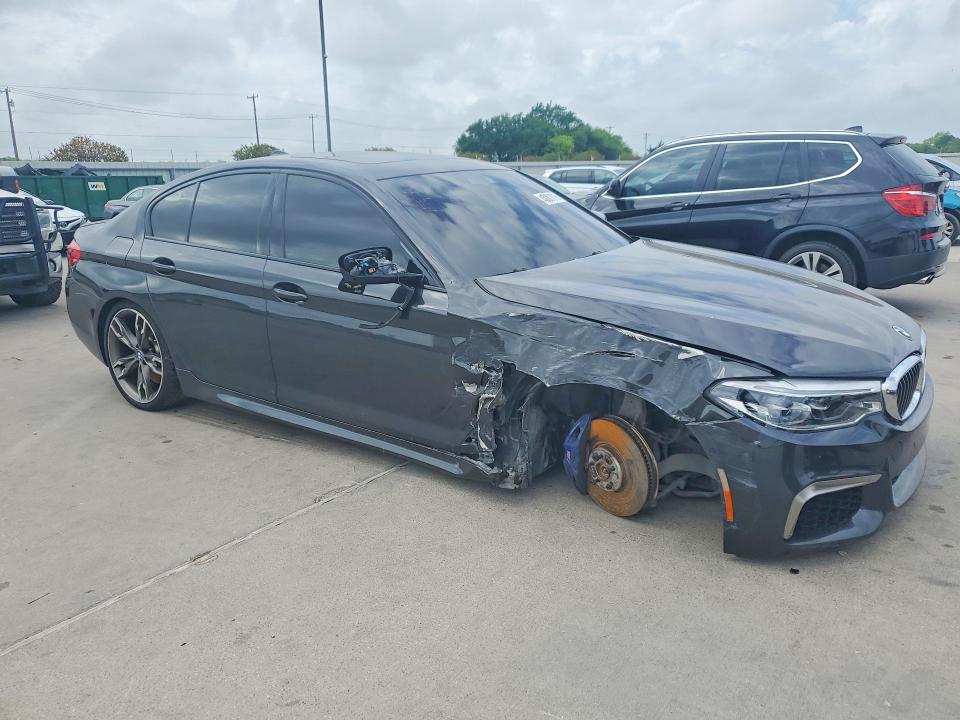 2020 BMW VIN WBAJS7C04LCD45960 COPART salvage auction — FRONT END, TX, sold $11,200 on 2026-07-16 (photo 4)