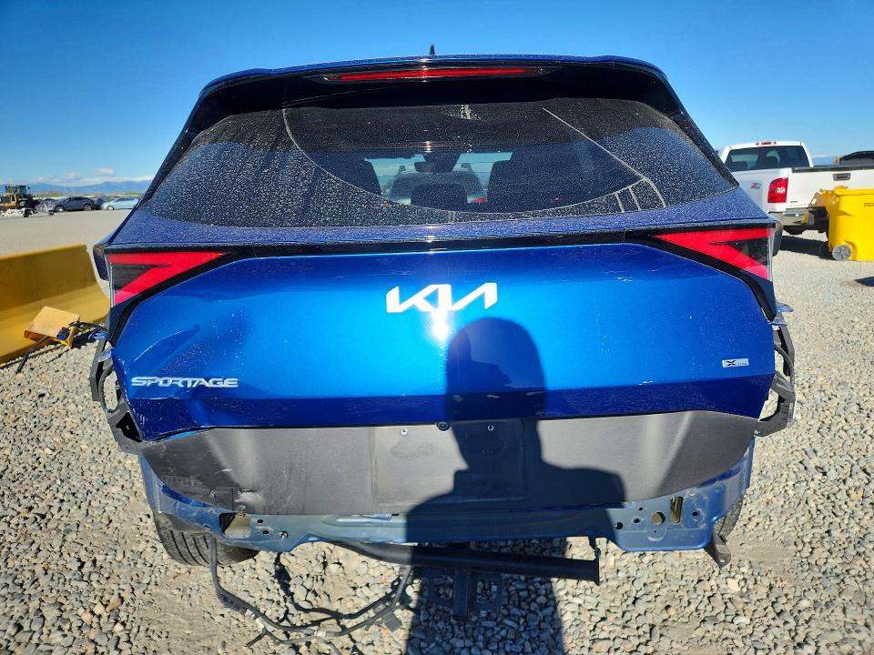 2023 Kia Sportage VIN 5XYK6CAF1PG086788 COPART salvage auction — REAR END, ID - SALVAGE CERTIFICATE OF TITLE, sold $11,400 on 2026-07-28 (photo 6)