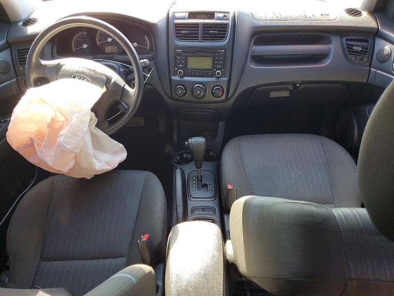 2009 Kia Sportage VIN KNDJF724597558233 COPART salvage auction — FRONT END, Sc - Certificate Of Title, sold $550 on 2026-07-06 (photo 8)