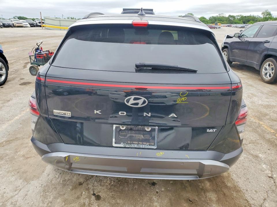 2024 Hyundai Kona VIN KM8HE3A3XRU028596 COPART salvage auction — FRONT END, Ks - Cert Of Title-Salvage, sold $4,050 on 2026-07-17 (photo 6)