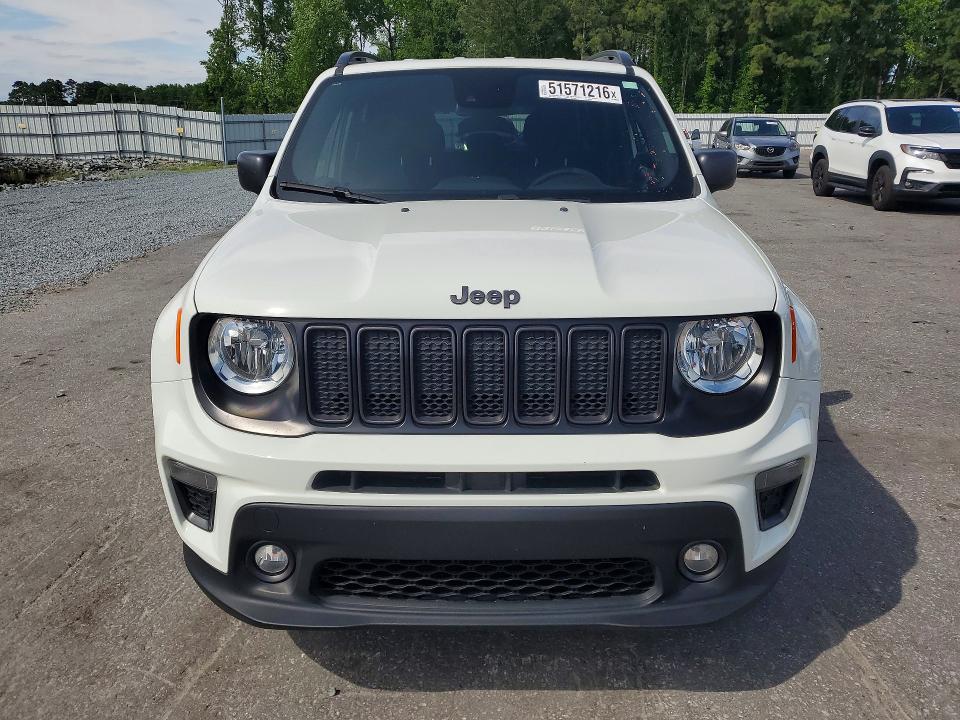 2021 Jeep VIN ZACNJCBB3MPM51973 COPART salvage auction — REAR END, Nc - Salvage Certificate Of Title, sold $5,600 on 2026-07-02 (photo 5)