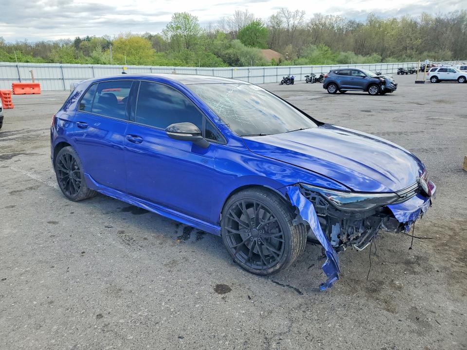 2025 Volkswagen Golf VIN WVWKB7CD6SW250305 COPART salvage auction — FRONT END, Md - Cert Of Salvage > 75% Damage, sold $11,700 on 2026-07-28 (photo 4)