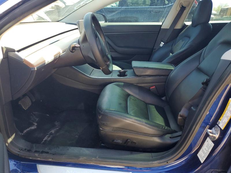 2020 Tesla Model 3 VIN 5YJ3E1EB1LF744369 COPART salvage auction — SIDE, Il - Salvage Certificate, sold $6,800 on 2026-07-07 (photo 7)