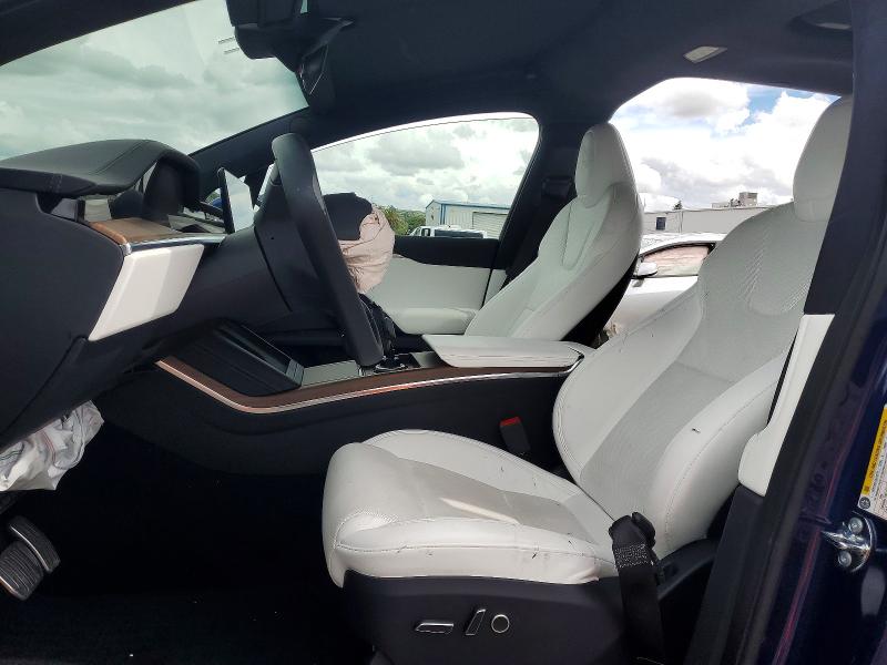 2023 Tesla Model x VIN 7SAXCBE53PF366359 COPART salvage auction — FRONT END, Ca - Salvage Certificate, sold $23,500 on 2026-07-06 (photo 7)