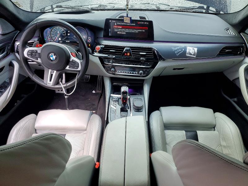 2019 BMW M5 VIN WBSJF0C59KB448442 COPART salvage auction — REAR END, Salvage Title, sold $20,200 on 2026-07-22 (photo 8)