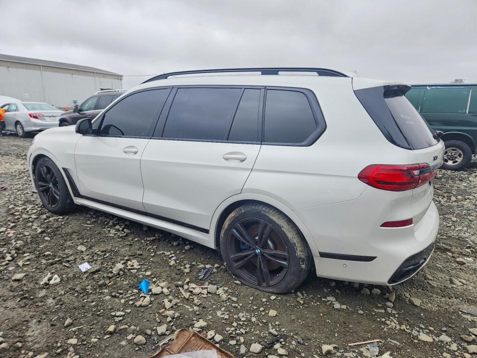 2021 BMW X7 VIN 5UXCX6C04M9F01774 COPART salvage auction — WATER/FLOOD, Nj - Cert Of Title-Salvage Flood, sold $23,600 on 2026-07-13 (photo 2)