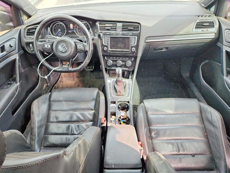 2017 Volkswagen Golf VIN WVWVF7AU0HW148723 COPART salvage auction — REAR END, Salvage Title, sold $7,100 on 2026-09-03 (photo 8)