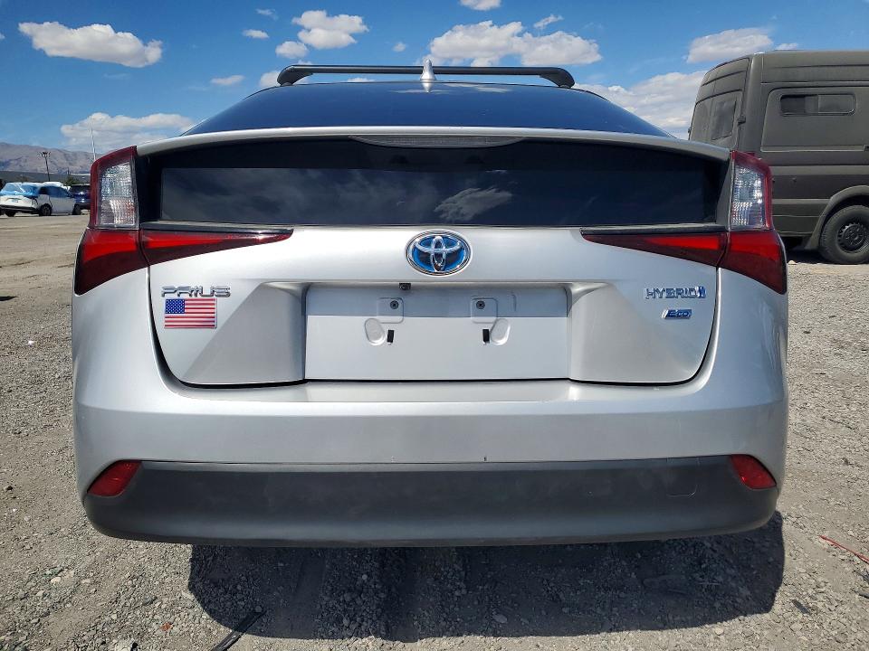 2021 Toyota Prius VIN JTDKAMFU5M3139715 COPART salvage auction — FRONT END, Id - Salvage Certificate Of Title, sold $4,650 on 2026-07-09 (photo 6)