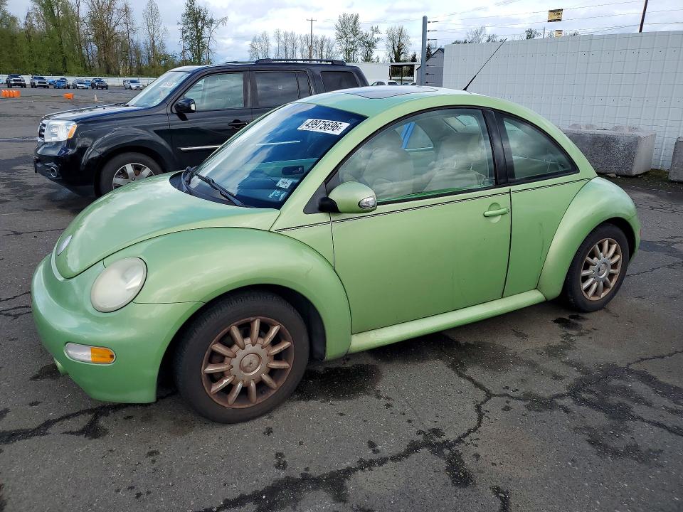 2005 Volkswagen Beetle VIN 3VWCK31C25M414397 COPART salvage auction — FRONT END, Or - Certificate Of Title, sold $525 on 2026-07-08 (photo 1)