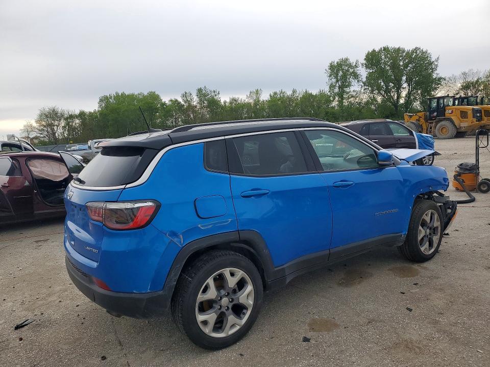 2021 Jeep VIN 3C4NJDCB9MT508970 COPART salvage auction — FRONT END, Ia - Cert Of Title-Salvage Title, sold $1,850 on 2026-07-03 (photo 3)