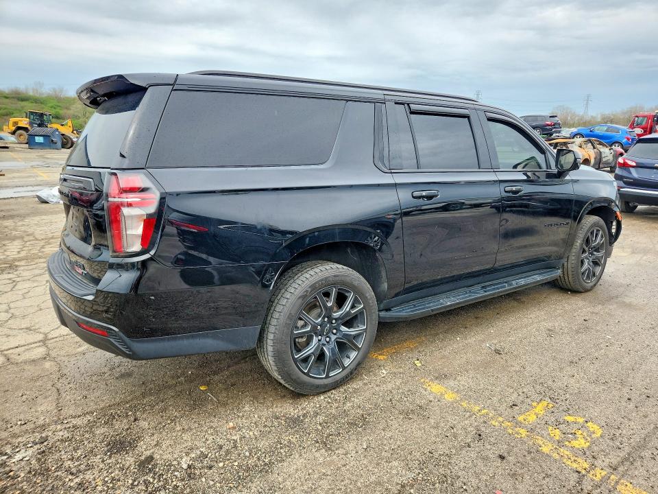 2023 Chevrolet Suburban VIN 1GNSKEKDXPR382423 COPART salvage auction — FRONT END, Il - Salvage Certificate, sold $16,000 on 2026-07-03 (photo 3)