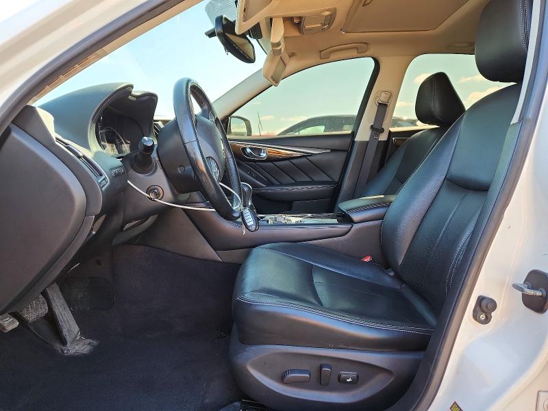 2016 Infiniti Q50 VIN JN1EV7AR5GM346628 COPART salvage auction — VANDALISM, IL - SALVAGE CERTIFICATE, sold $7,200 on 2026-07-29 (photo 7)