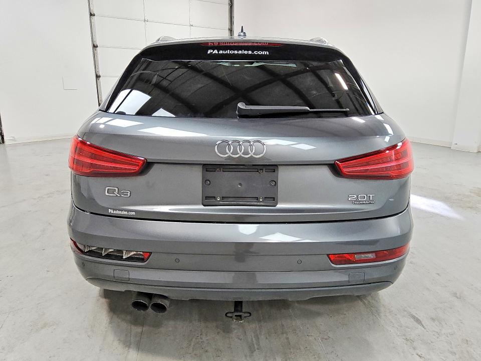 2018 Audi Q3 VIN WA1JCCFS1JR014017 COPART salvage auction — MECHANICAL, In - Certificate Of Title, sold $2,300 on 2026-07-02 (photo 6)