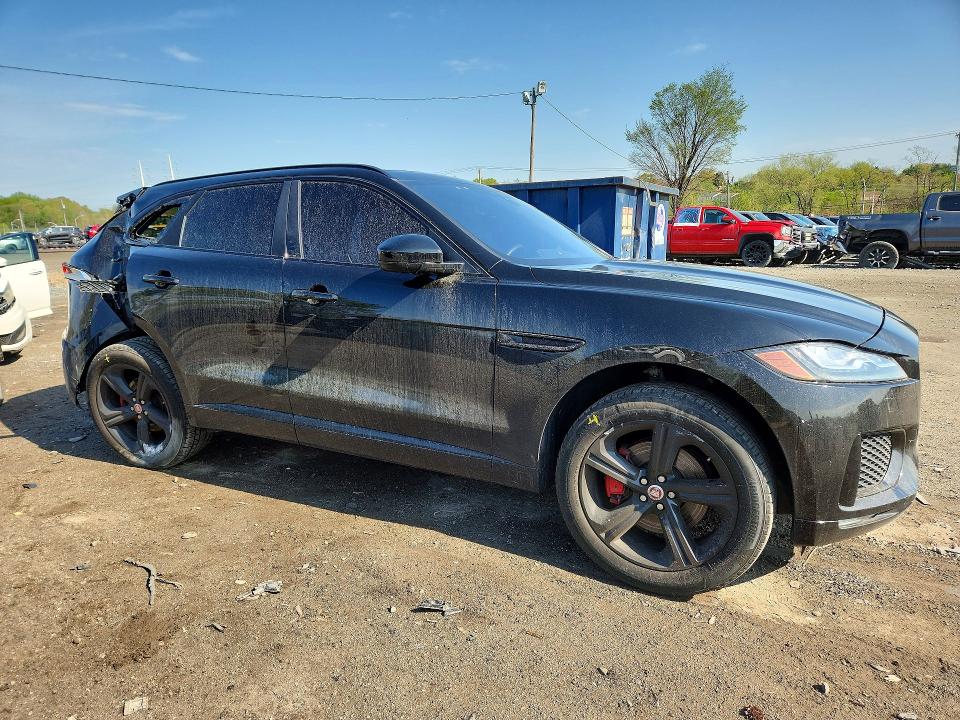 2020 Jaguar F-pace VIN SADCM2FV6LA620581 COPART salvage auction — REAR END, Md - Cert Of Salvage < 75% Damage, sold $7,100 on 2026-07-09 (photo 4)