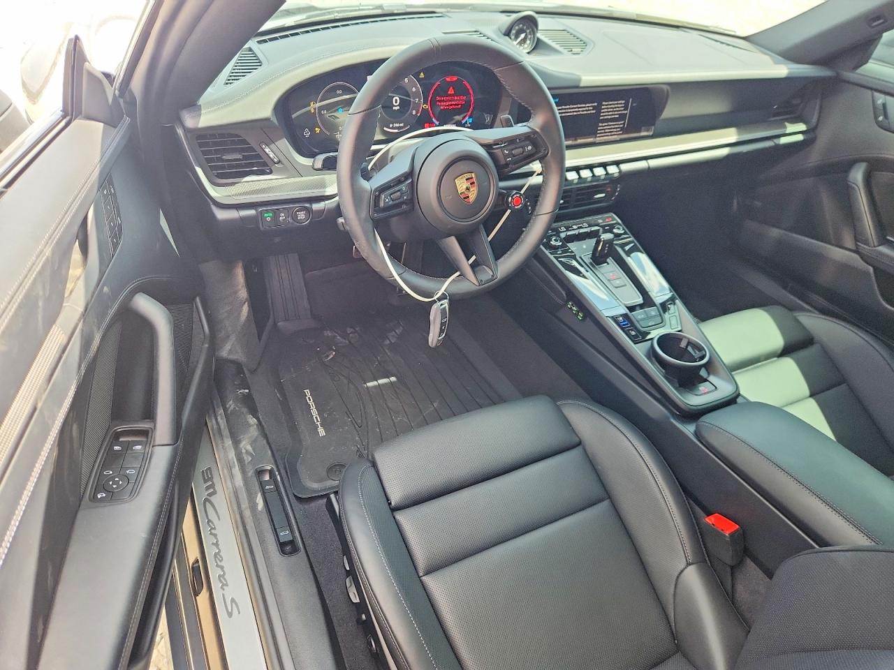 2025 Porsche 911 VIN WP0AH2A9XSS230075 COPART salvage auction — Front End, GA - CERT OF TITLE-SALVAGE, sold $92,500 on 2026-08-04 (photo 8)