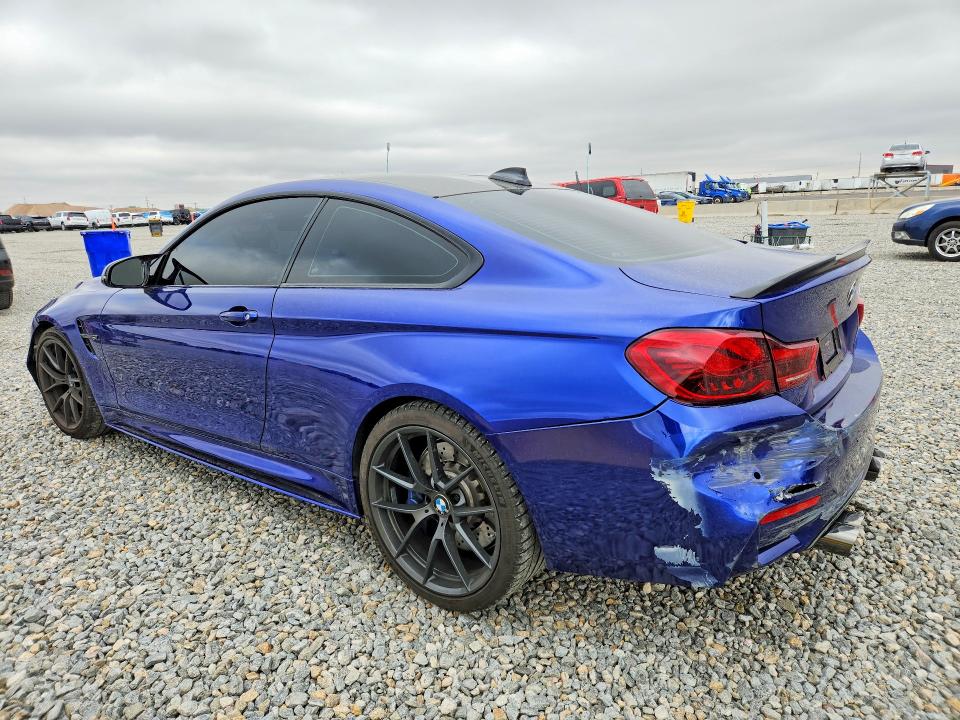 2020 BMW M4 VIN WBS3S7C03LFH08994 COPART salvage auction — FRONT END, ID - SALVAGE CERTIFICATE OF TITLE, sold $36,250 on 2026-07-09 (photo 2)