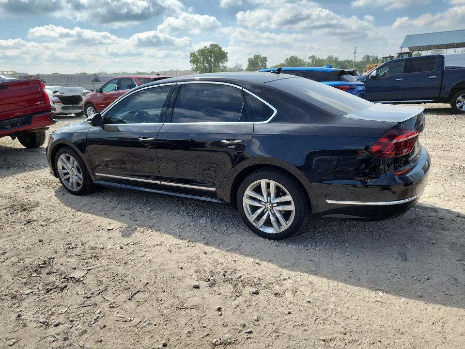 2017 Volkswagen Passat VIN 1VWGT7A36HC077907 COPART salvage auction — HAIL, Ks - Cert Of Title-Salvage, sold $3,000 on 2026-07-09 (photo 2)