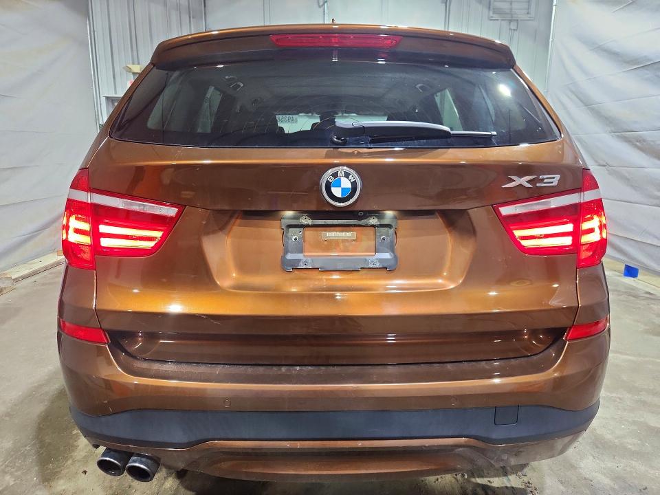 2017 BMW X3 VIN 5UXWX9C59H0T01264 COPART salvage auction — FRONT END, Nh - Cert Of Title-Salvage, sold $1,700 on 2026-07-21 (photo 6)