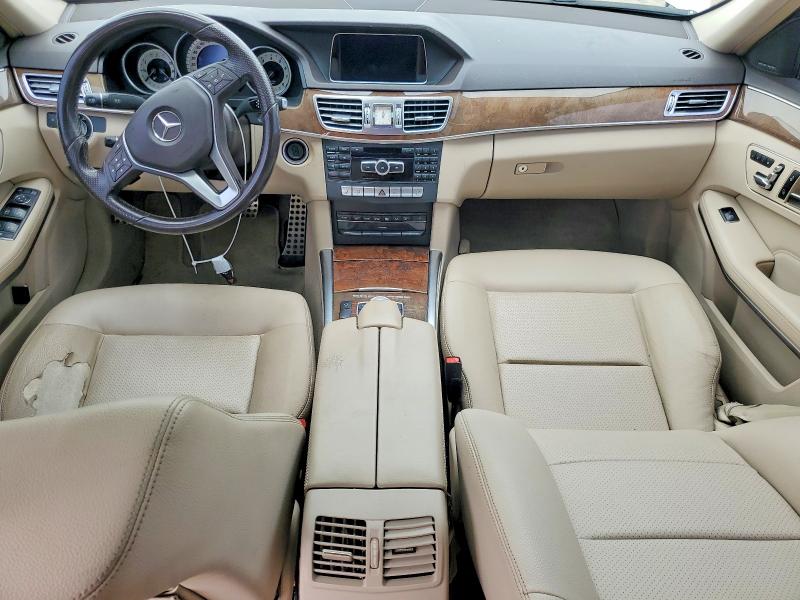 2014 Mercedes-benz E-klasse VIN WDDHF5KB4EB004602 COPART salvage auction — FRONT END, Tx - Salvage Vehicle Title, sold $1,700 on 2026-07-02 (photo 8)